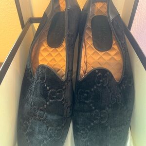 Gucci slip on loafers